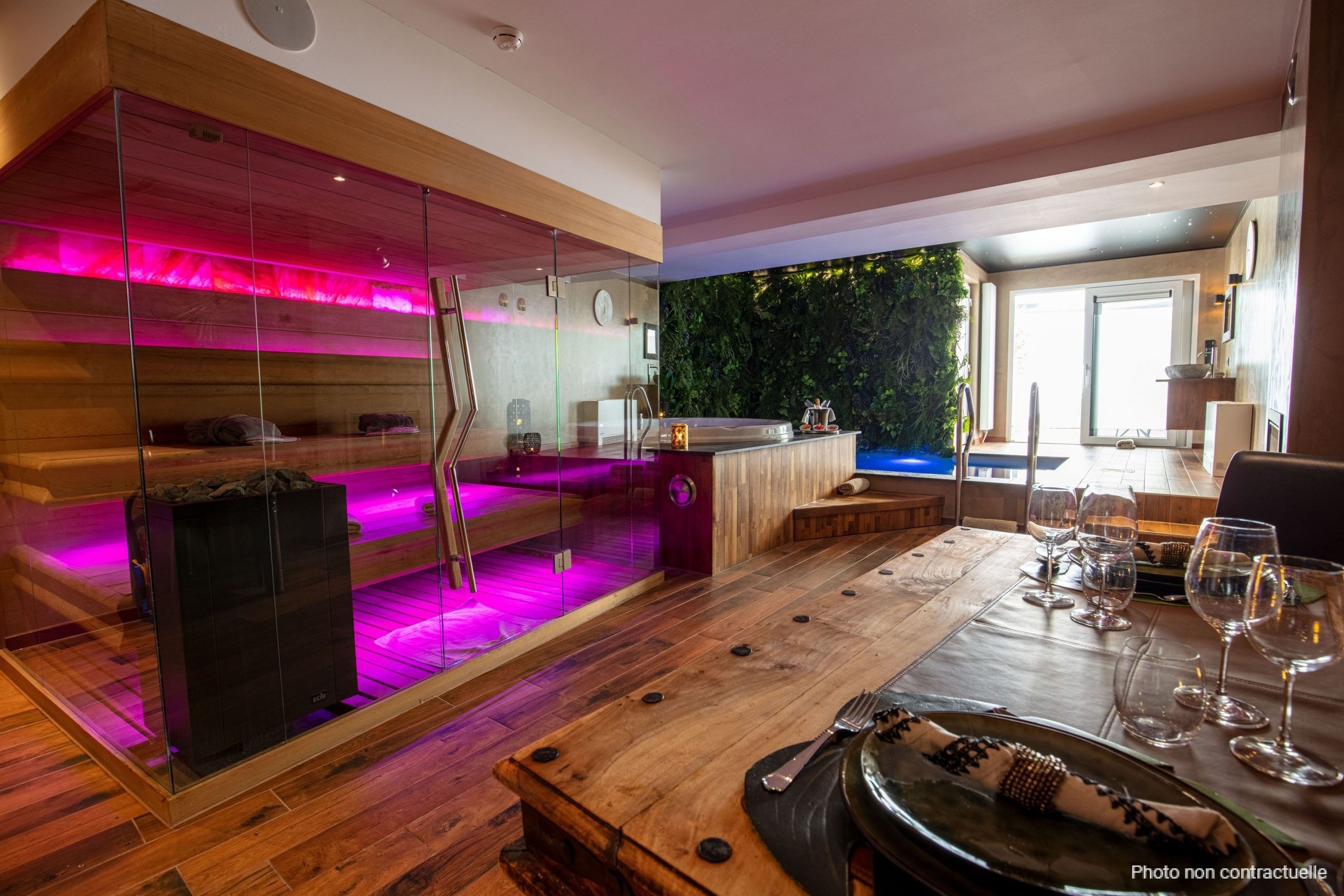 12 Sauna intérieur de suite